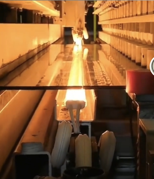 Infrared lamp for glass tube annealing