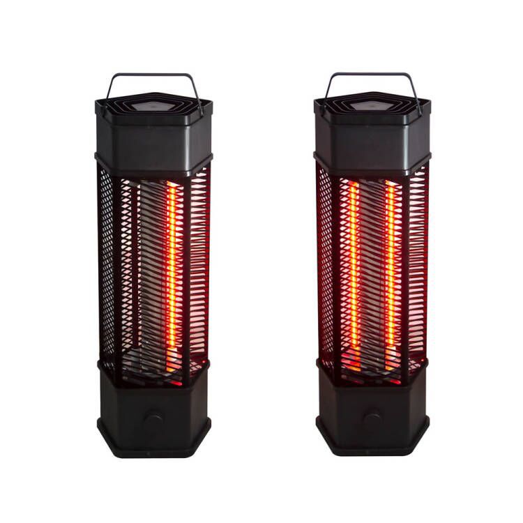 High ceiling factory radiator